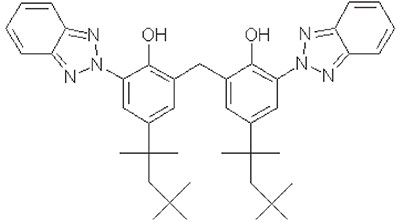 巴斯夫Tinuvin 360分子結(jié)構(gòu)圖